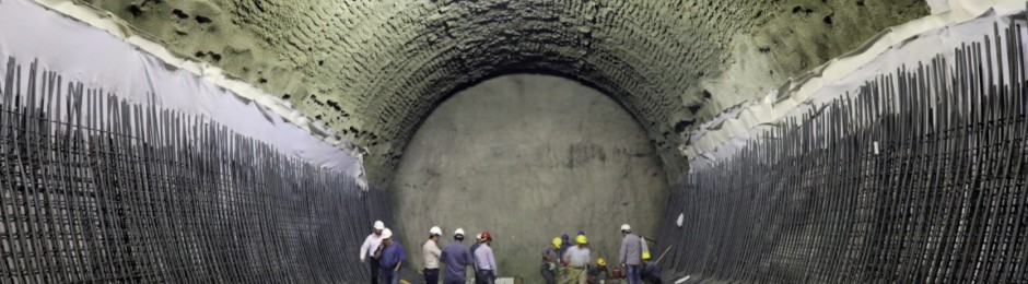 Construction of first section of southern tunnel in Kermanshah city first metro station